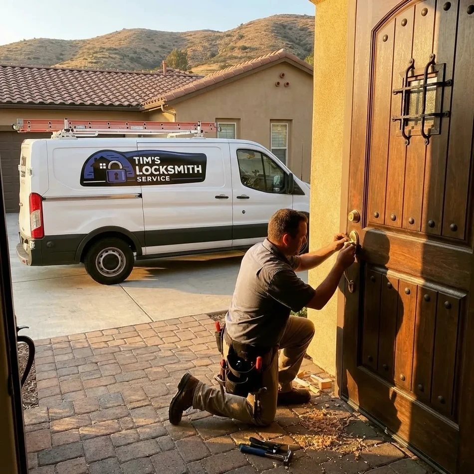 Level Lock invisible smart lock install in Ojai