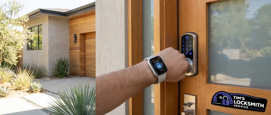 Coastal smart lock install in Port Hueneme