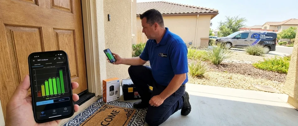 Smart lock app setup HomeKit Alexa in Westlake Village
