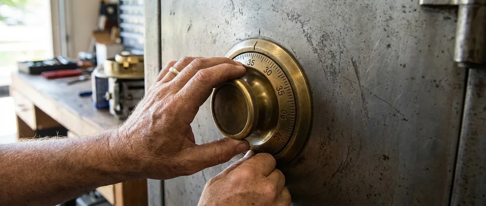 Gun safe post-divorce combo change in Ventura