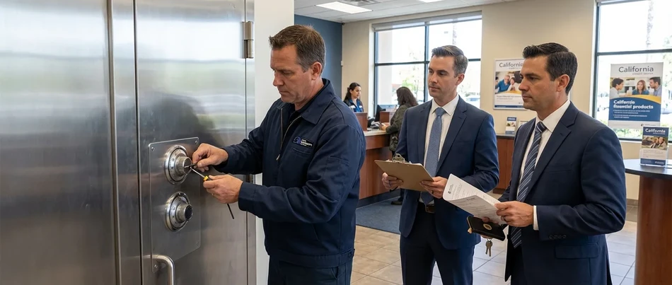 Electronic safe programming in Ventura County