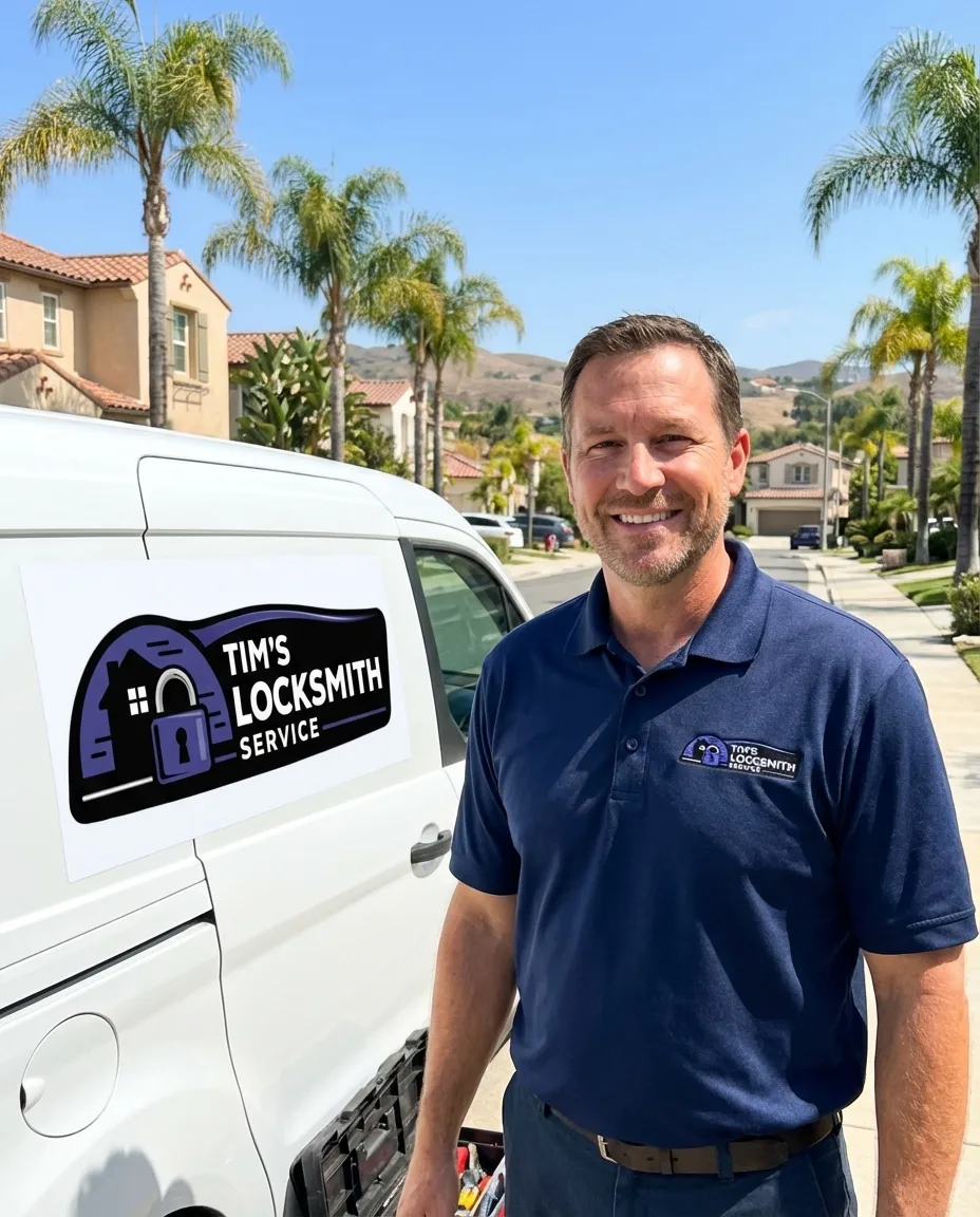 Mobile locksmith providing safe lock repair and replacement service