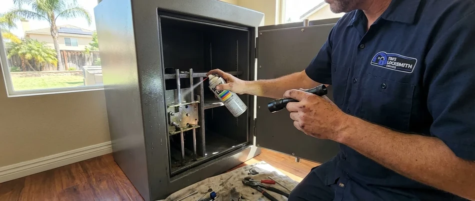 Inherited estate safe with no combination in Ventura