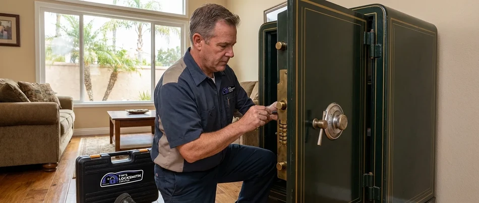 SentrySafe fire safe opening in Camarillo