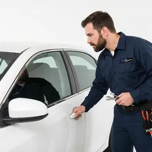 Flip key cut and paired to the vehicle's immobilizer following a stolen fob report in a parking lot in Lakeside, California. Cloning supported where the immobilizer allows it for faster turnaround.