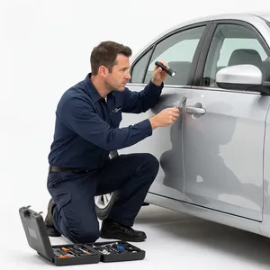 Push-to-start smart key programmed in the driveway when the dealer quoted a multi-day wait at a customer's driveway in Ventura, California. Dealer-level diagnostic tools loaded on the van for all makes and models.