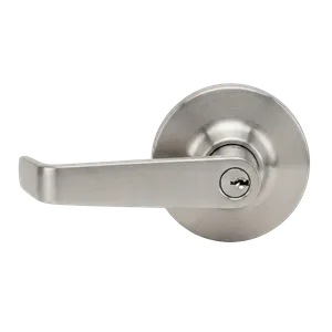 Commercial lock repair on a failing storefront latch to meet fire code compliance at a commercial property in Ojai, California. ADA and fire code compliant hardware used on all office installs.