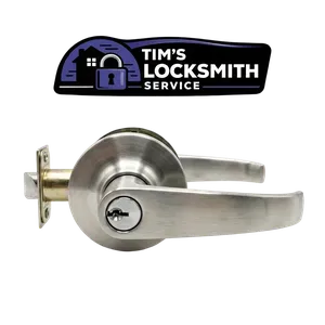 Commercial lock repair on a failing storefront latch during a suite turnover on an office suite door in Vista, California. Master key pinning documented so owners can manage access changes later.