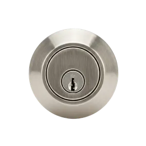 Move-in rekey on a single-cylinder deadbolt after a roommate move-out during a service call in Coronado, California. Same-key rekeys on exterior deadbolts and handlesets handled at the door.