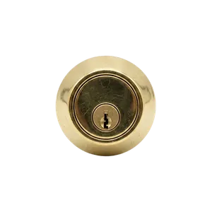 Locksmith resetting the pins on a front door deadbolt during a rental turnover during a service call in El Cajon, California. Same-key rekeys on exterior deadbolts and handlesets handled at the door.