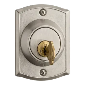 Rekey service being completed on a residential lockset after a home purchase closed escrow for a Fillmore, California client. Typical turnaround on a single-door rekey runs about 20 minutes.
