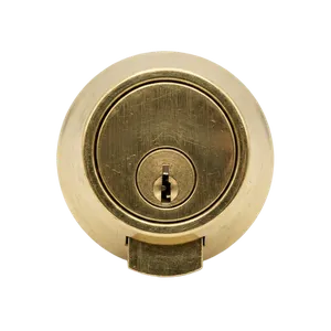 Tim's Locksmith Service rekeying a residential deadbolt during a tenant handover for a Montecito, California client. Keyed alike rekeys so a single key works every exterior door.