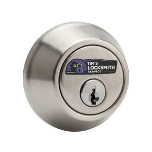 A same-key rekey performed on an exterior handleset following a lost key on the job site at a residential property in Simi Valley, California. Same-key rekeys on exterior deadbolts and handlesets handled at the door.