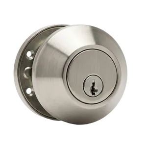 Tim's Locksmith technician swapping the key pattern on a deadbolt on a short-term rental between guests for a homeowner in Solana Beach, California. All pinning work performed with the original cylinder intact.