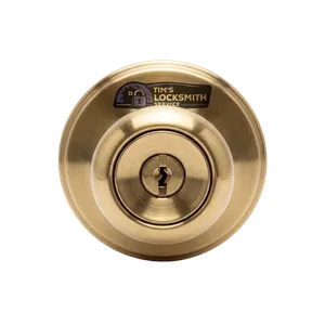 Replacing a corroded handleset with solid brass hardware replacing builder-grade hardware with higher grade for a homeowner in Chula Vista, California. 316 stainless and solid brass hardware used on coastal exposures that eat standard finishes.