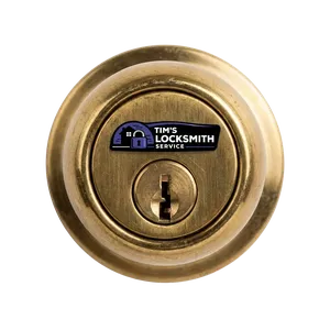 Residential lock installation completed with new strike plates during a coastal hardware refresh for a homeowner in Oak Park, California. Warranty covers labor and parts on all new installations.