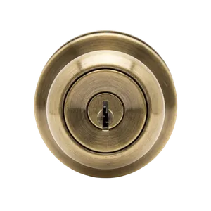Installing a new keyed entry knob on a home's back door during a coastal hardware refresh at a home in Oceanside, California. Repair and replacement handled on the same call to avoid a second trip.