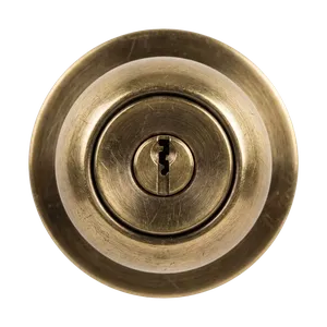 Installing a new keyed entry knob on a home's back door following a break-in attempt that damaged the strike at a San Marcos, California property. Repair and replacement handled on the same call to avoid a second trip.