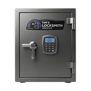 Inherited safe opened for a new property owner after a battery failure on an electronic safe at a retail location in La Mesa, California. Drop safe service scheduled around retail operating hours.