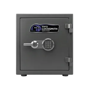 Gun safe reprogrammed to California storage code requirements after a stripped keypad would no longer accept entry at a home in Oxnard, California. No drilling on the first attempt when manipulation is possible.