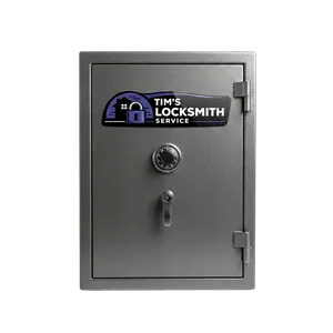 Safe opening completed with non-destructive techniques during a commercial drop safe service call at a Simi Valley, California restaurant. Keypad replacement paired with fresh batteries during service.