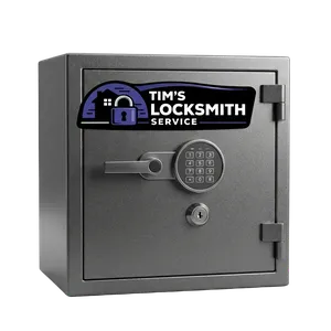 Tim's Locksmith Service opening a residential home safe after a safe dial began slipping for a Ventura, California property owner. No drilling on the first attempt when manipulation is possible.
