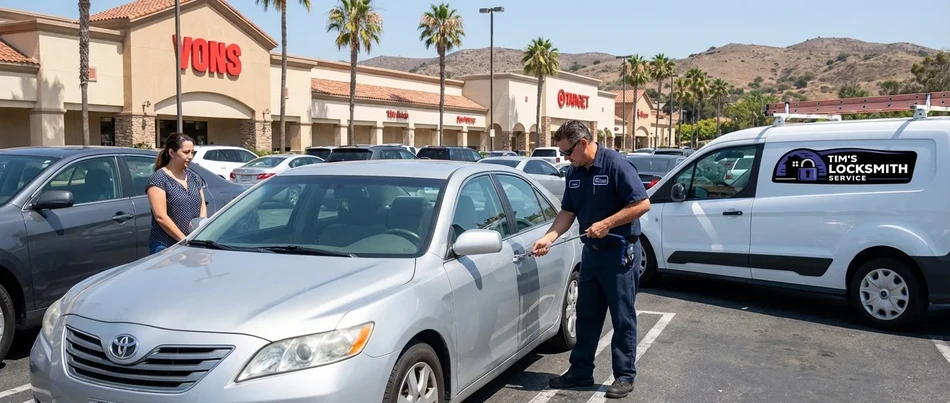 Emergency car lockout and unlock service in Montecito