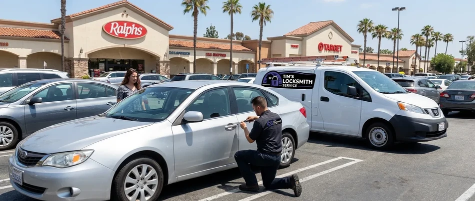Emergency car lockout and unlock service in Santee