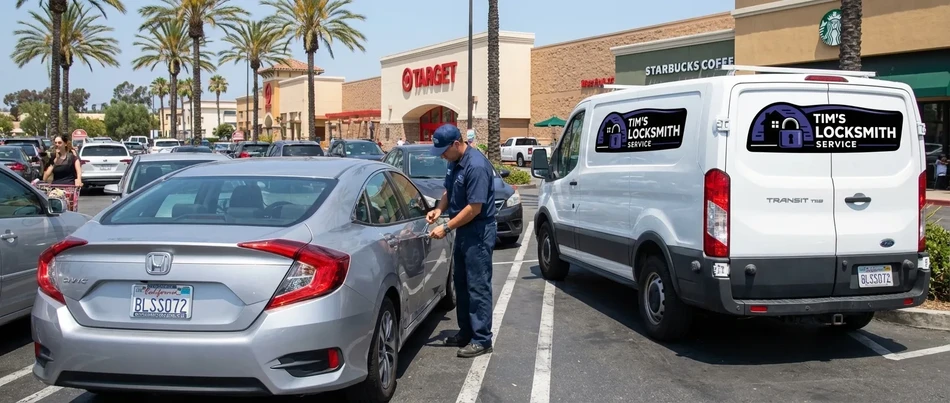 Emergency car lockout and unlock service in Coronado