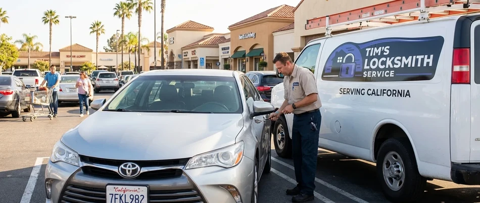 Emergency car lockout and unlock service in Oceanside
