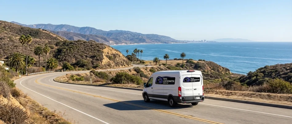Tim's Locksmith Service van in El Cajon