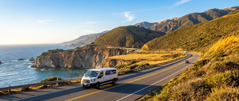 Tim's Locksmith Service van in Escondido