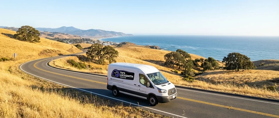 Tim's Locksmith Service professional mobile locksmith van in Rancho Bernardo